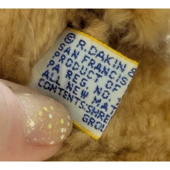 Vintage 82 Dakin Plush Spaniel Dog Nostalgia Retro Puppy Doggie Sweet Gift Plush - Picture 7 of 9